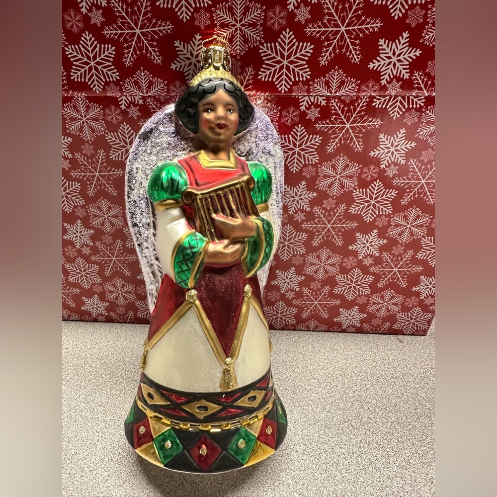 African American Angel Ornament